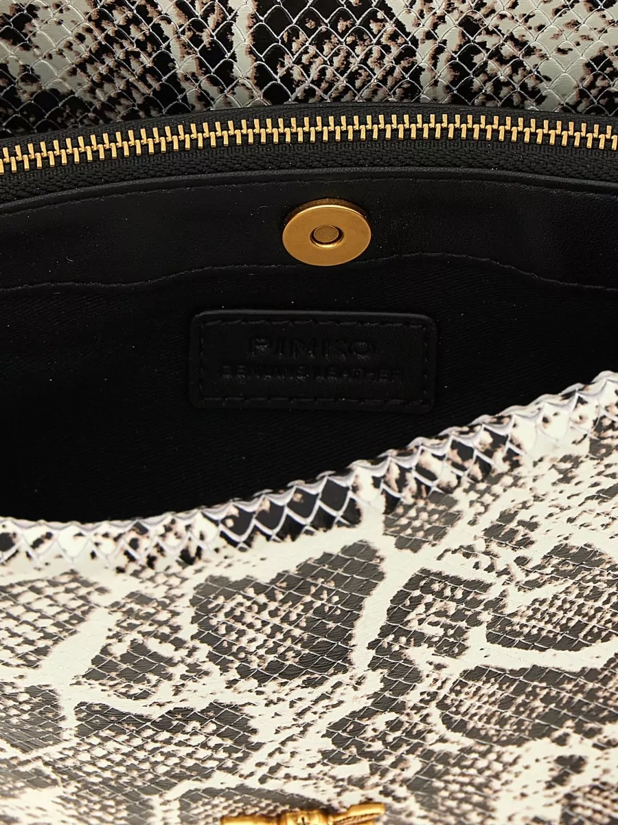 Pinko Mini Leather Love Bag Shoulder Bag