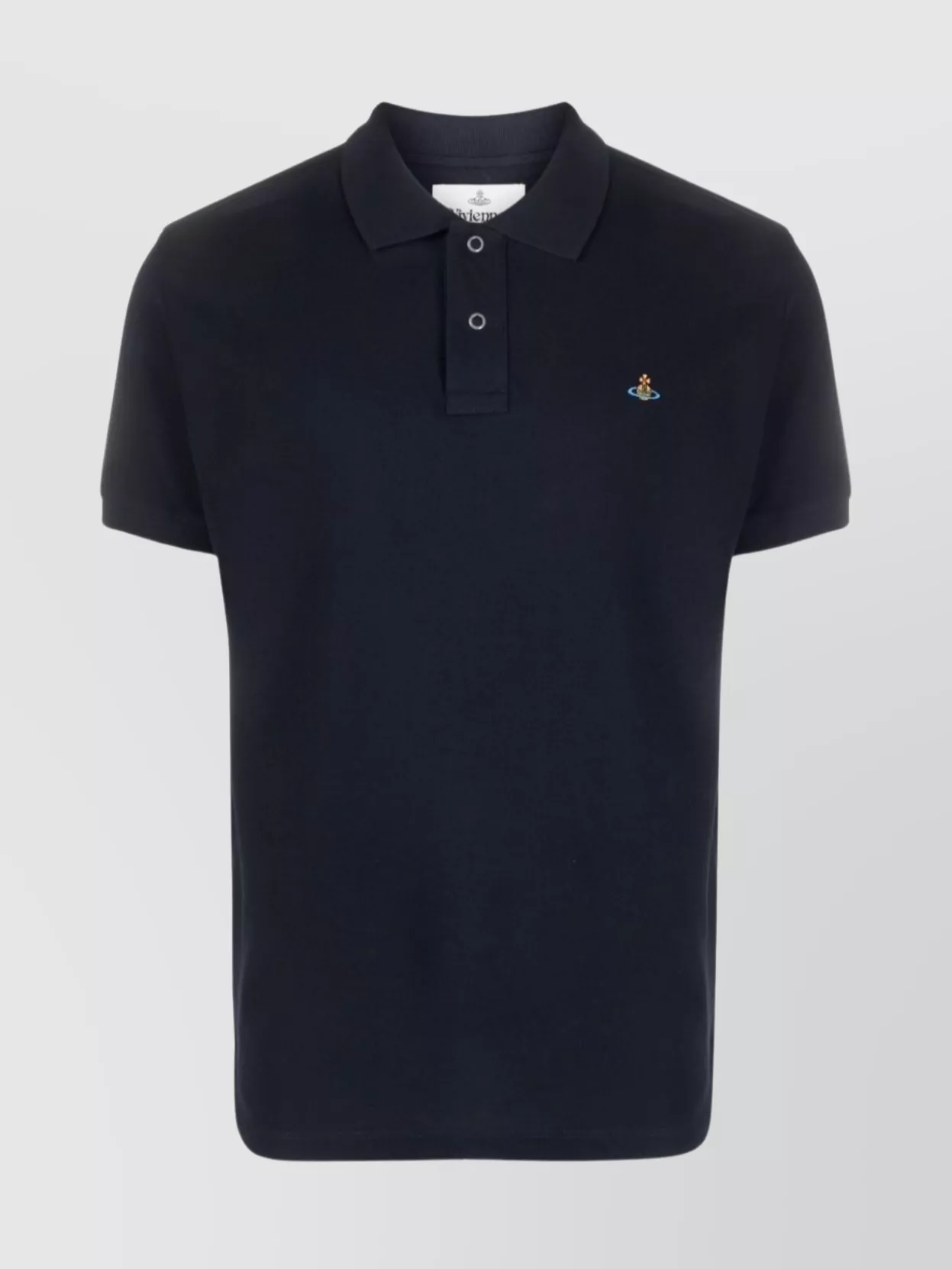 VIVIENNE WESTWOOD ORB ESSENTIAL POLO SHIRT IN ORGANIC COTTON