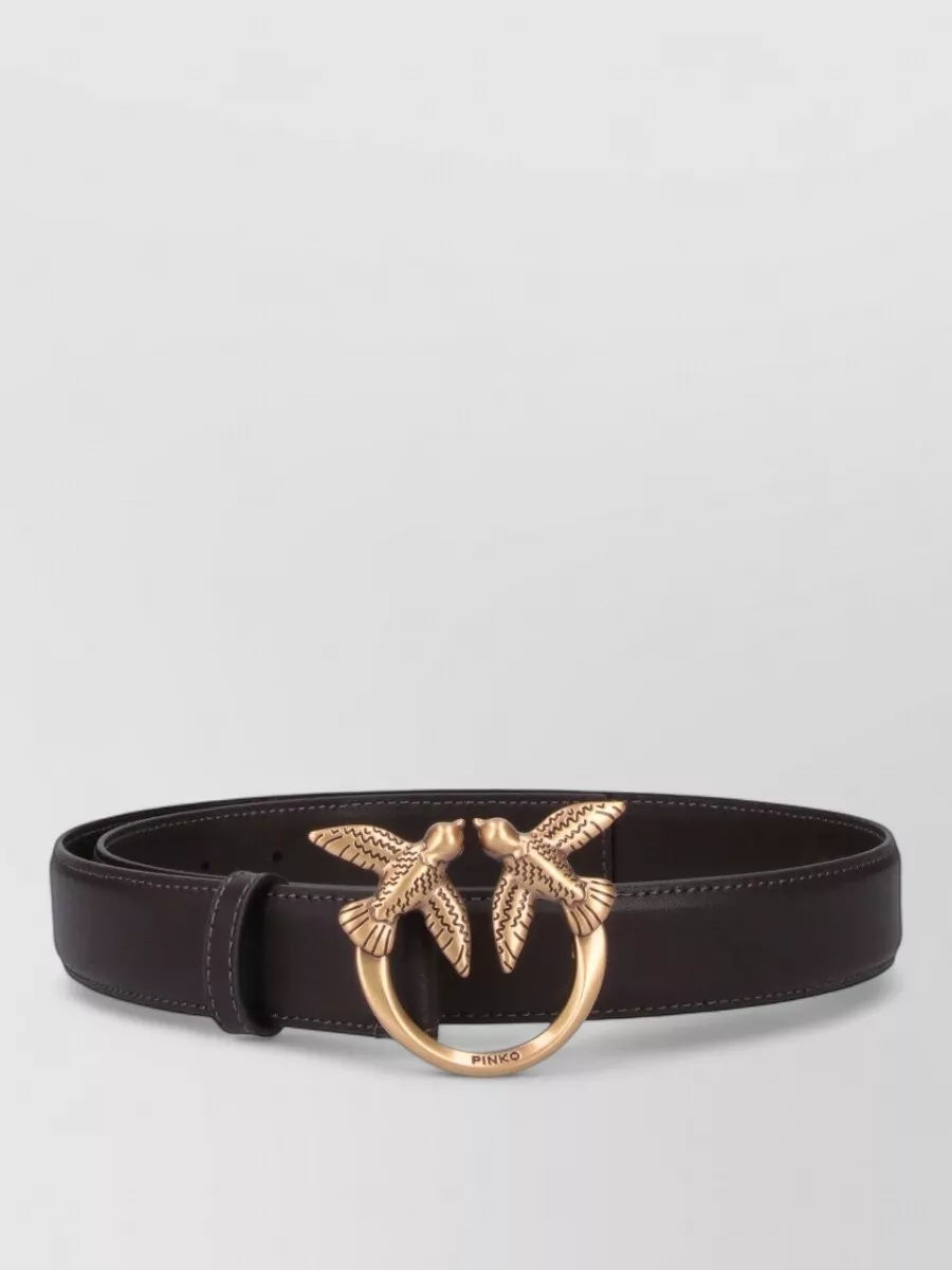 Pinko calf leather belt