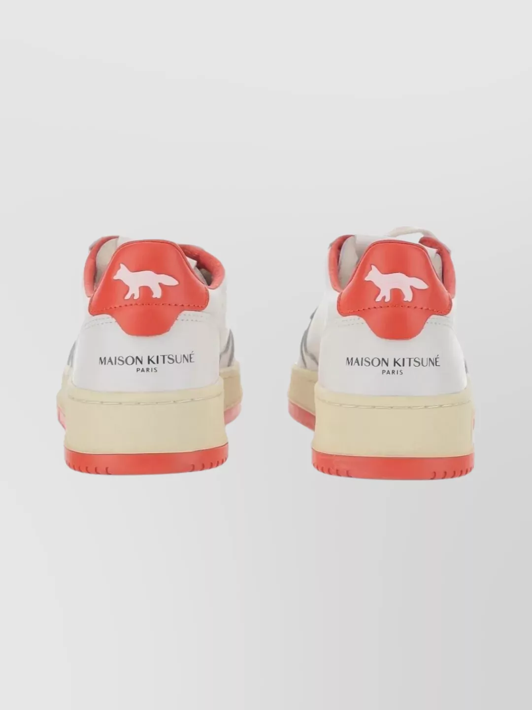 Autry Medalist Low Kitsune Wht Red In White
