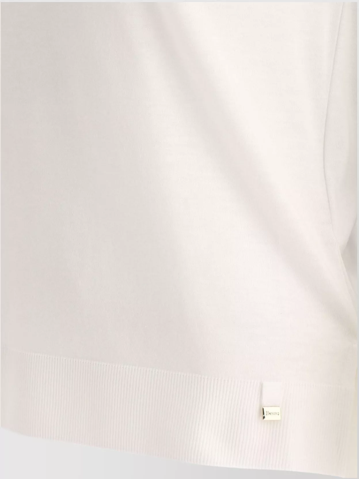 Herno "Ribbed Round Neck" Knit T-Shirt