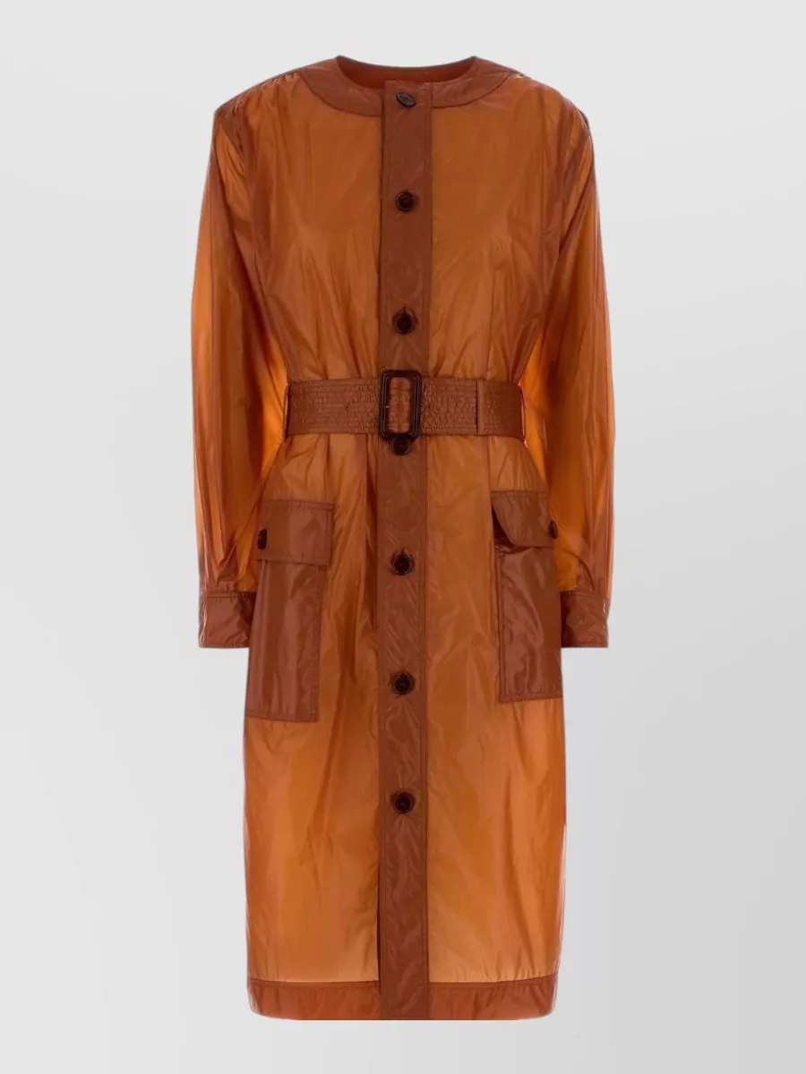 Saint Laurent nylon trench coat