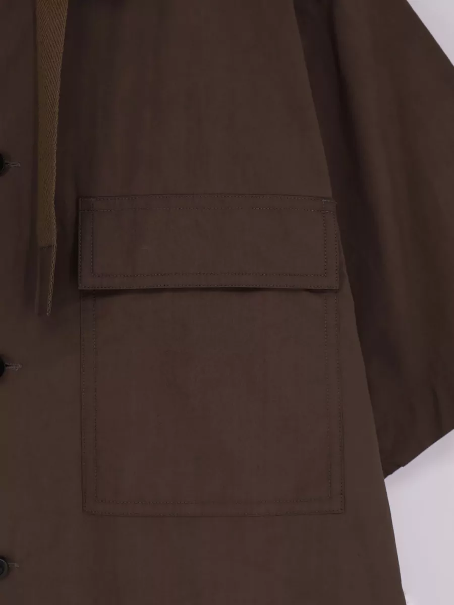 Sacai Cotton Short-Sleeve Shirt Jacket
