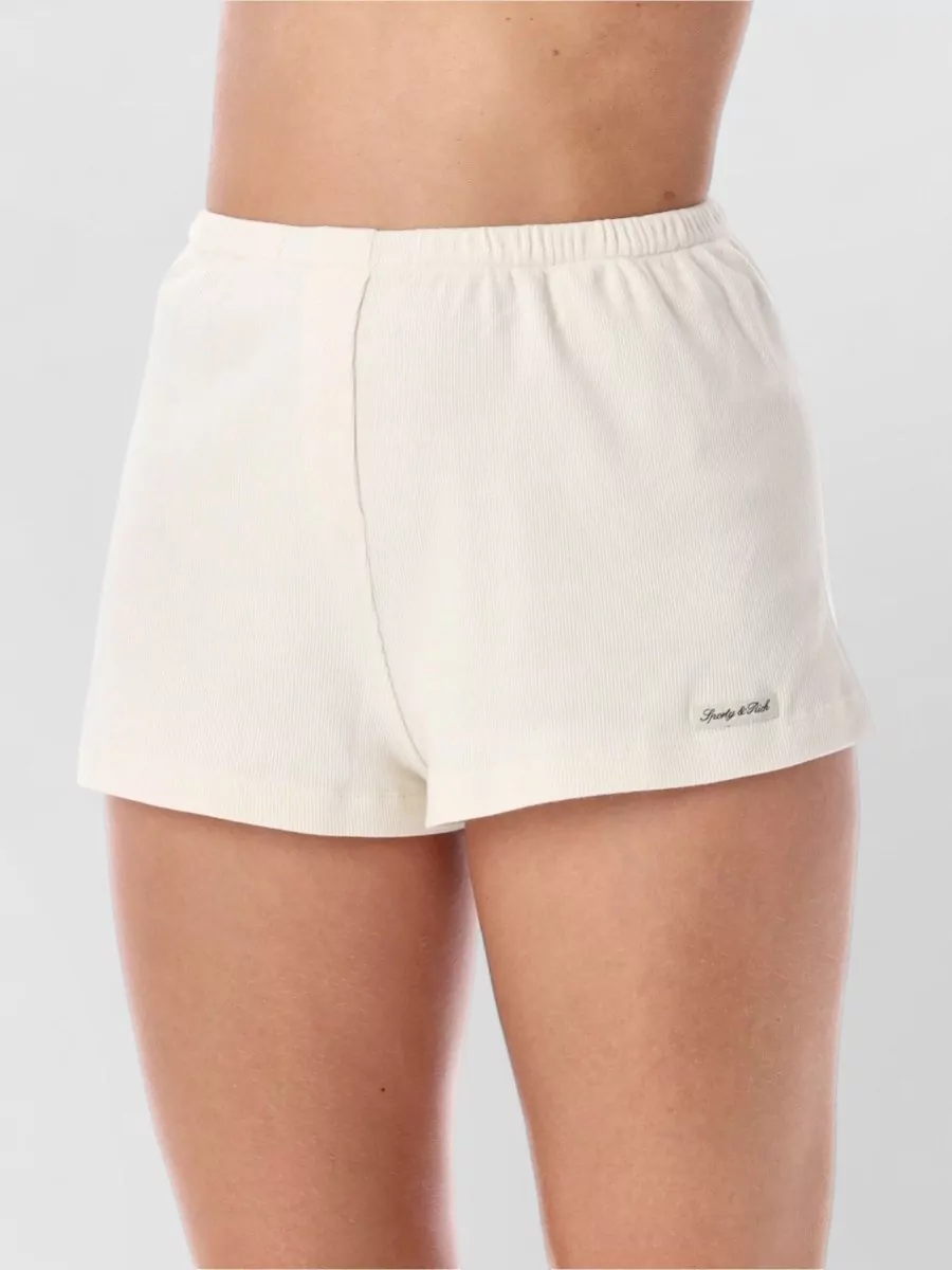 Sporty & Rich Ribbed Shorts