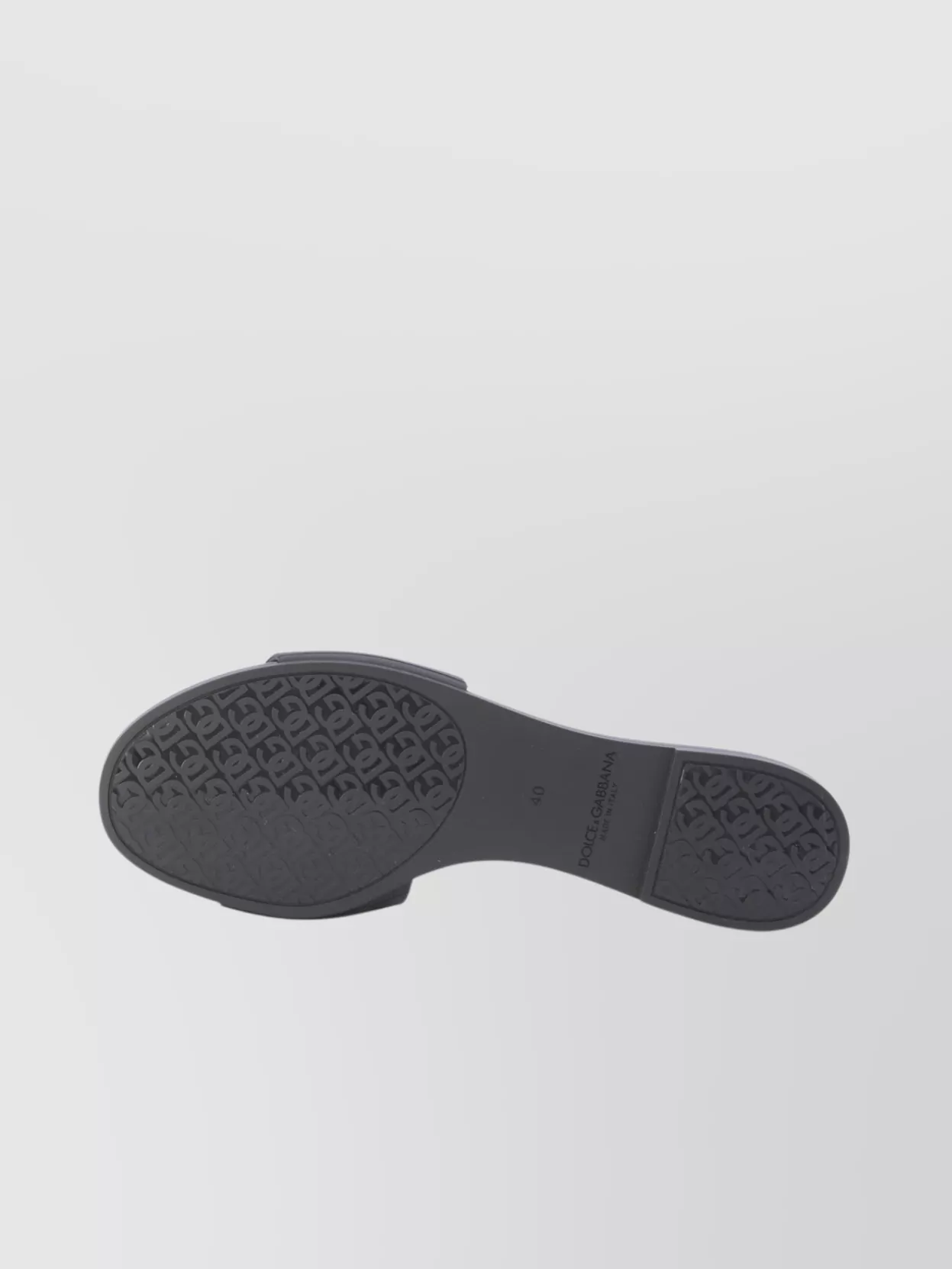 Dolce&Gabbana Logo Cut-Out Rubber Slides