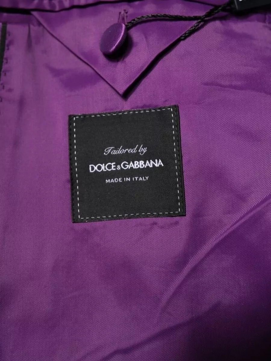 Dolce&Gabbana Silk Double Breasted Blazer