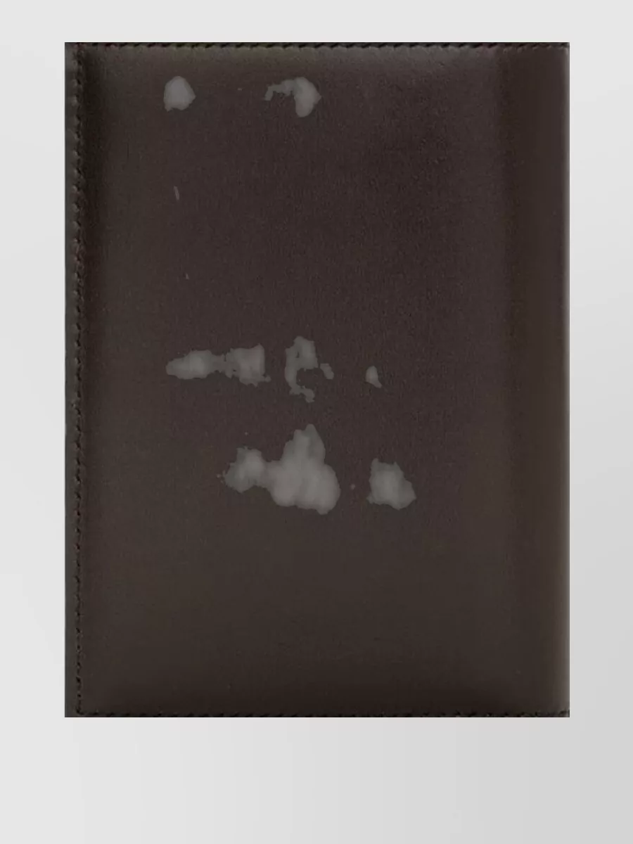 Saint Laurent Calf Leather Two Tone Wallet