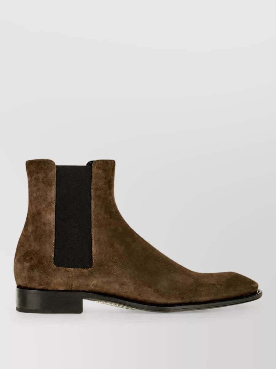 Saint Laurent Leather Boots
