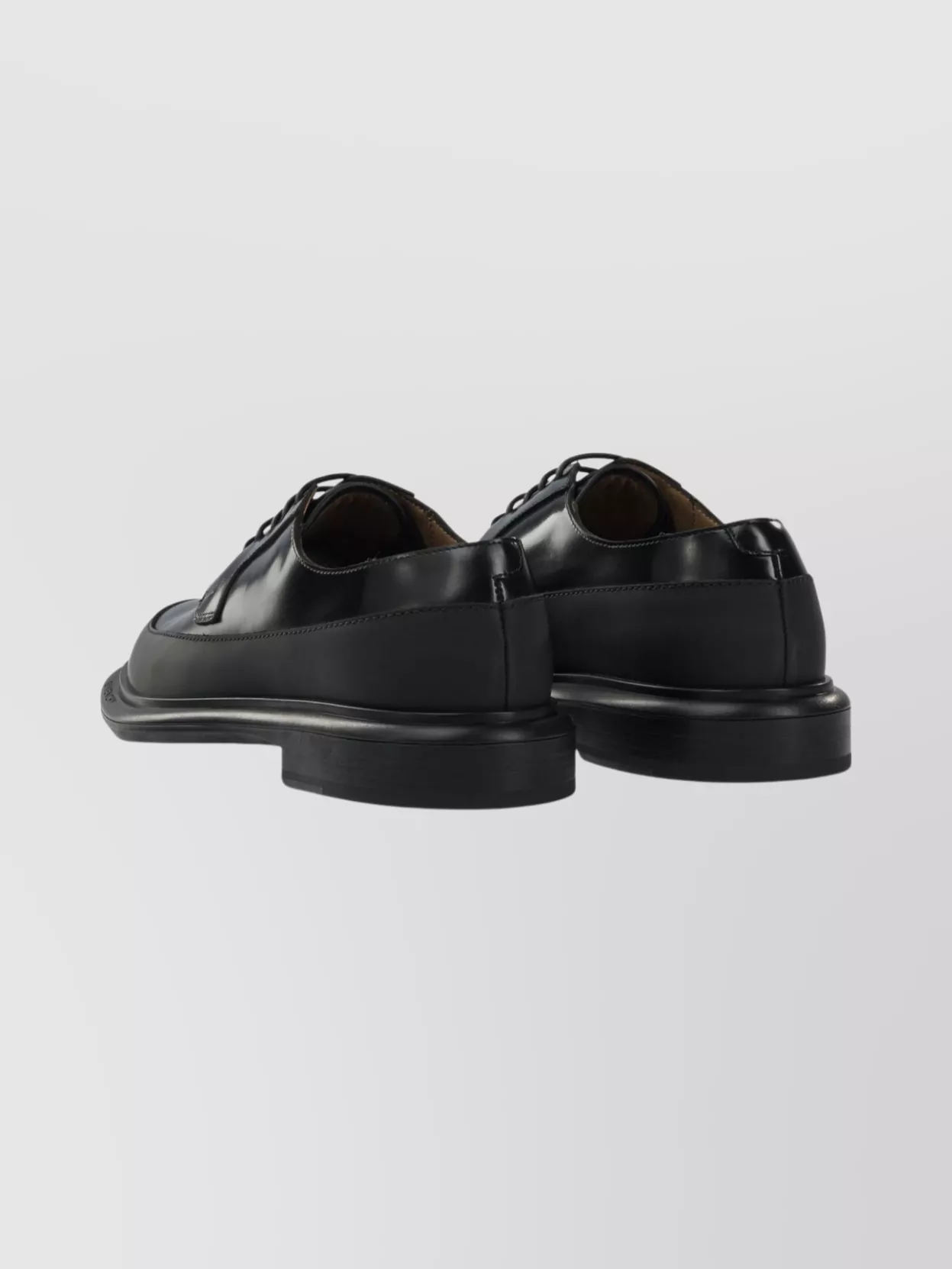 Givenchy Round Toe Leather Derby Lace-up Shoes In Animal Print