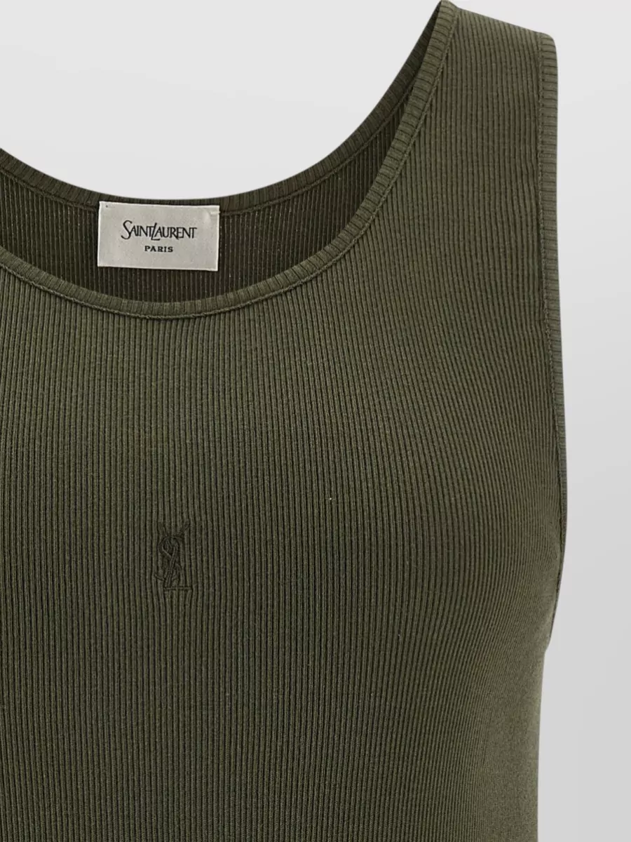Saint Laurent Cotton Tank Top