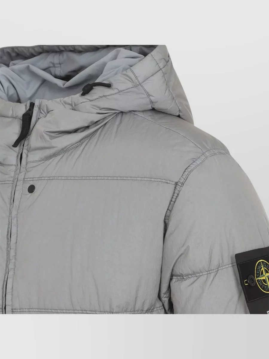Stone Island Quilted Hooded Padded Jacket