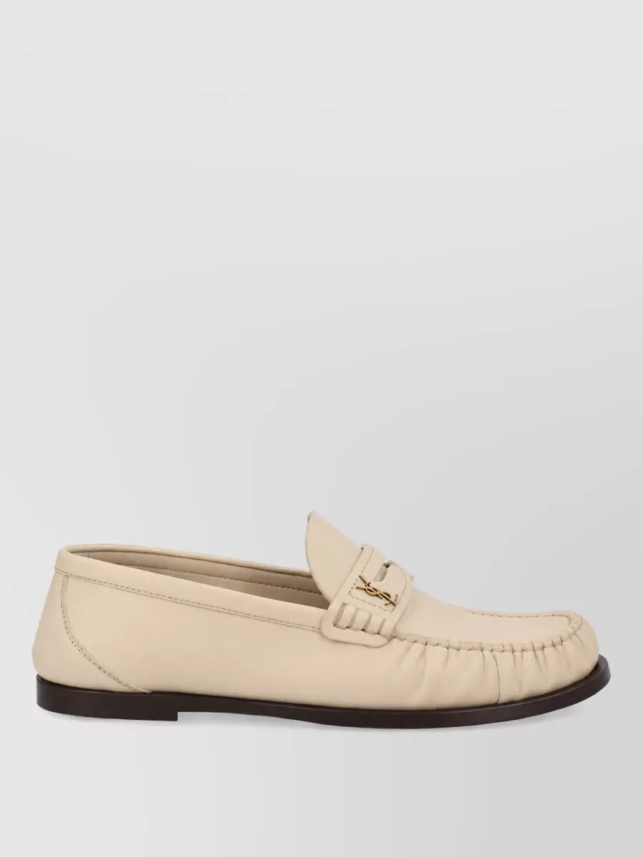 Saint Laurent Leather Laurent Mules