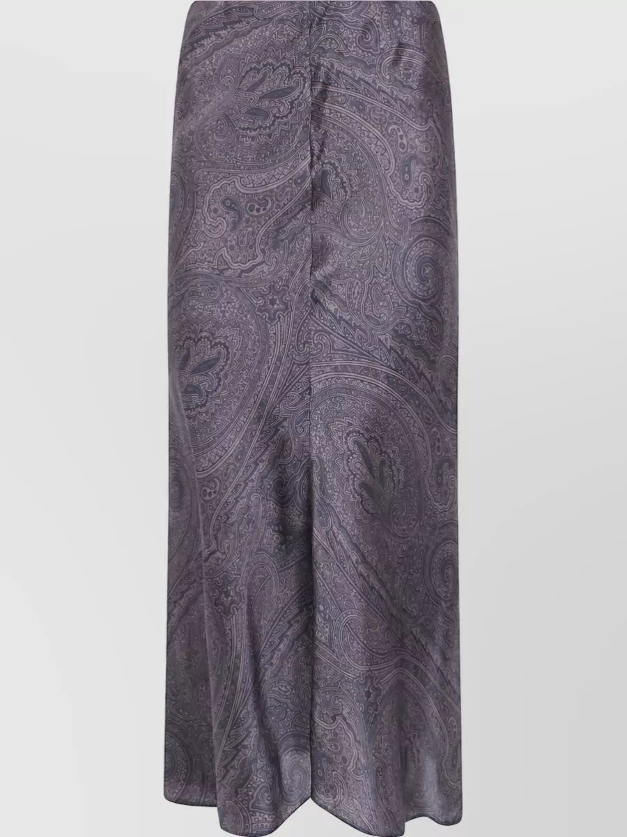 Etro Silk maxi skirt