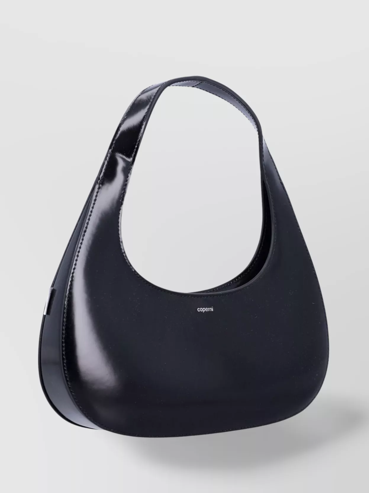 Coperni Curved Glossy Top Handle Bag