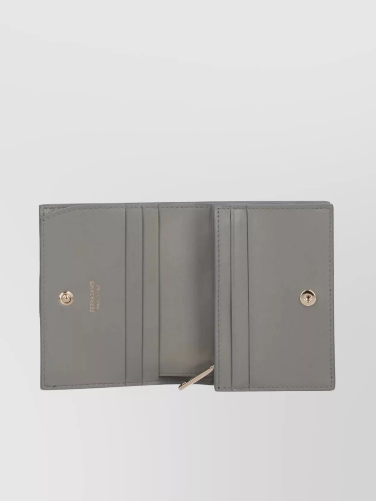Ferragamo Fold-Over Wallets Gold-Tone Hardware