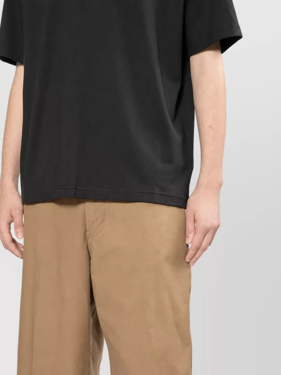 Comme Des Garçons Cotton Wide-Leg Trousers