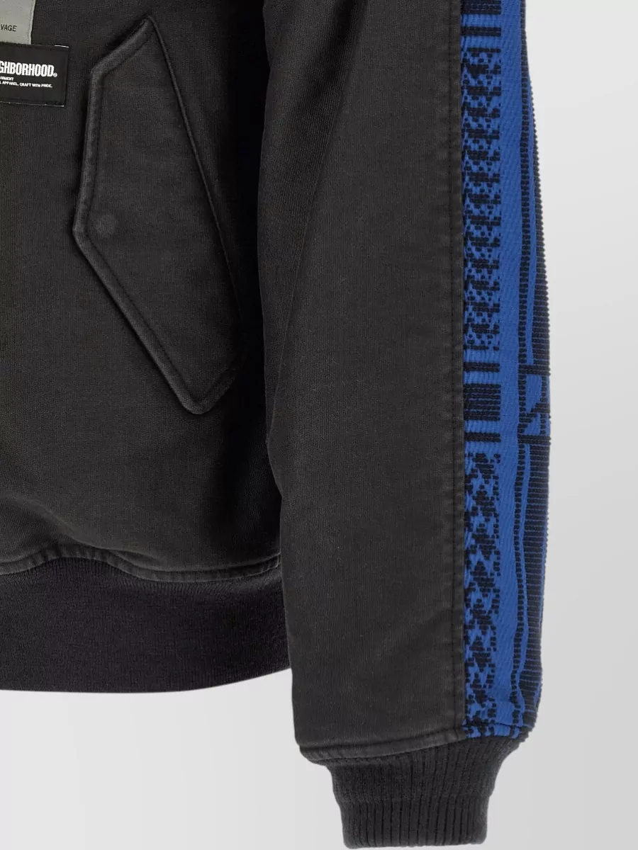 Yohji Yamamoto Cotton Printed Bomber Jacket