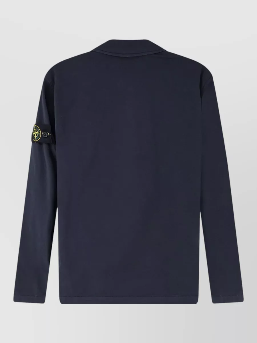 Stone Island Organic Cotton Regular-Fit Shirt Jacket