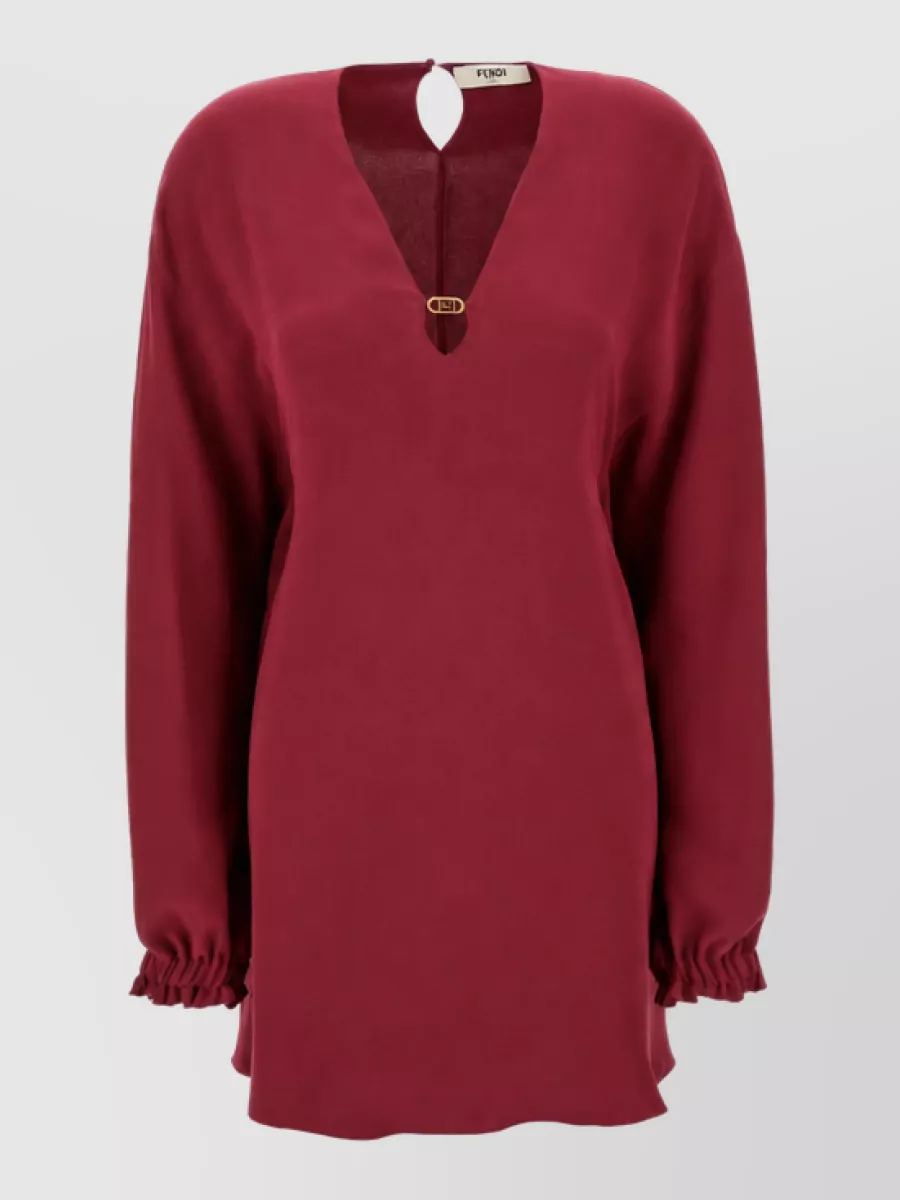 Fendi silk mini dress