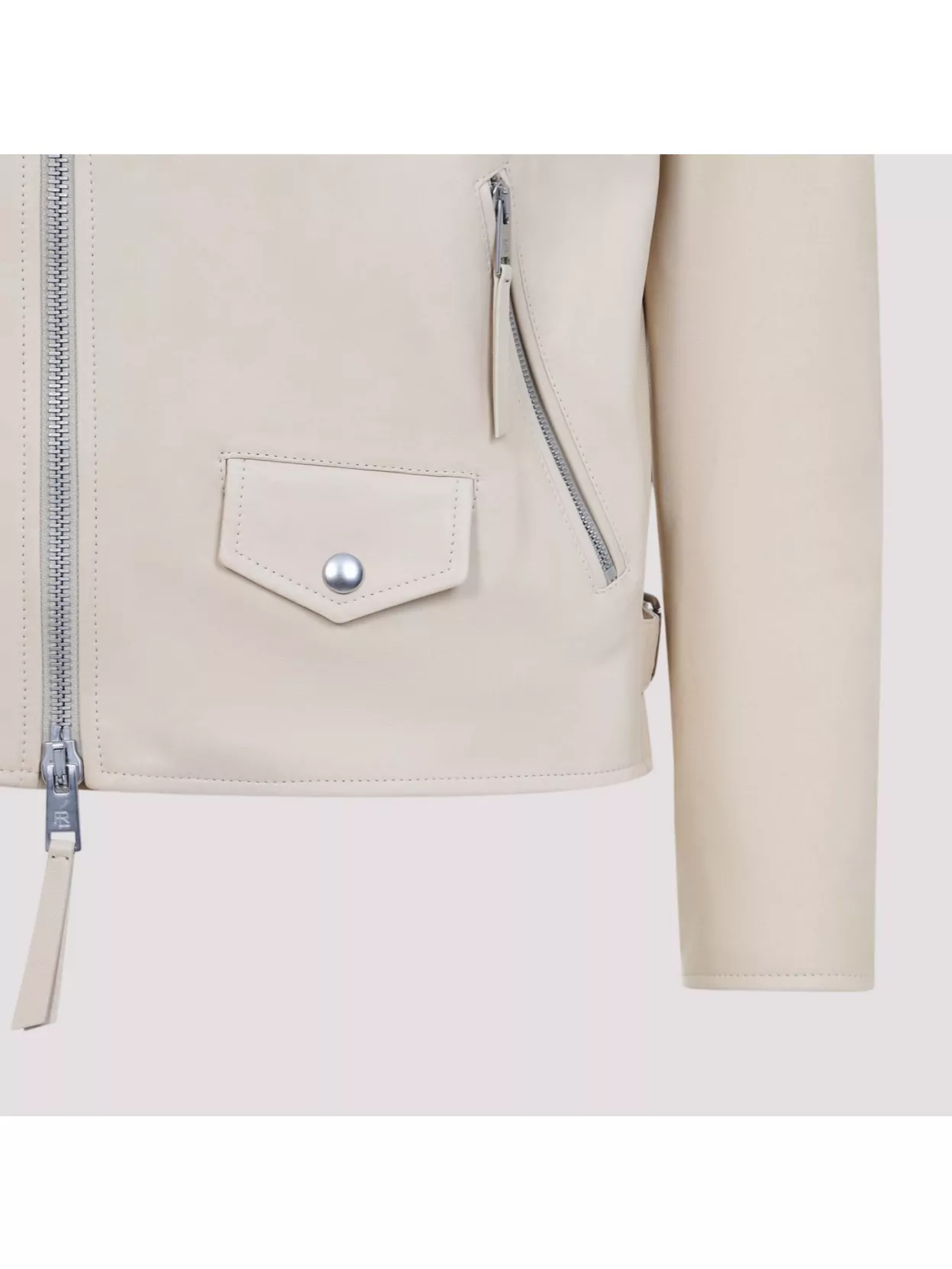 Ralph Lauren Collection Leather Jacket Adjustable Straps