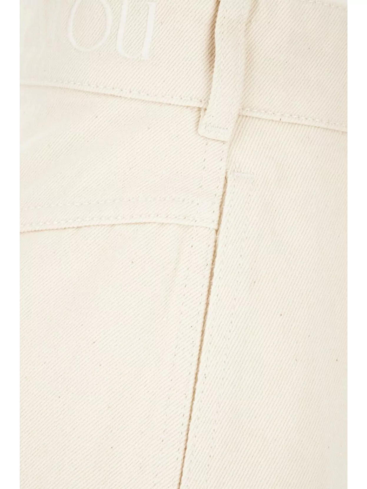 Patou Sand Denim Bermuda Shorts