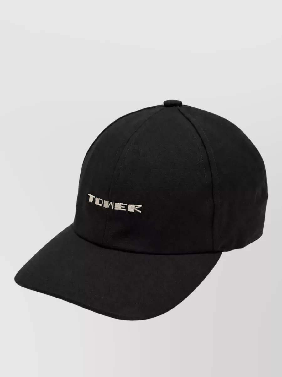 Rick Owens Cotton Baseball Cap