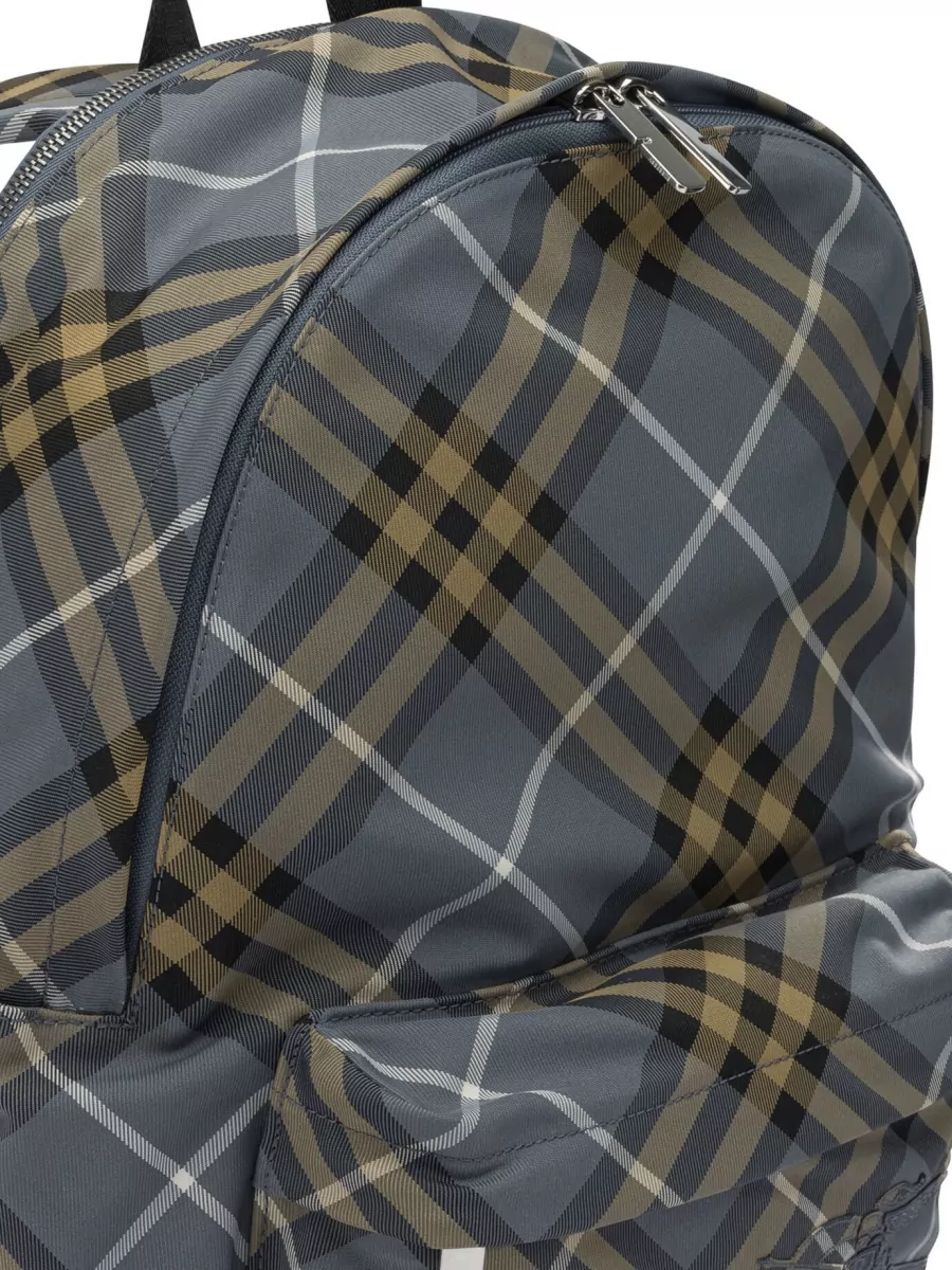 Burberry Checked Backpack