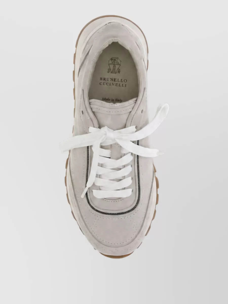 Brunello Cucinelli Leather Sneakers