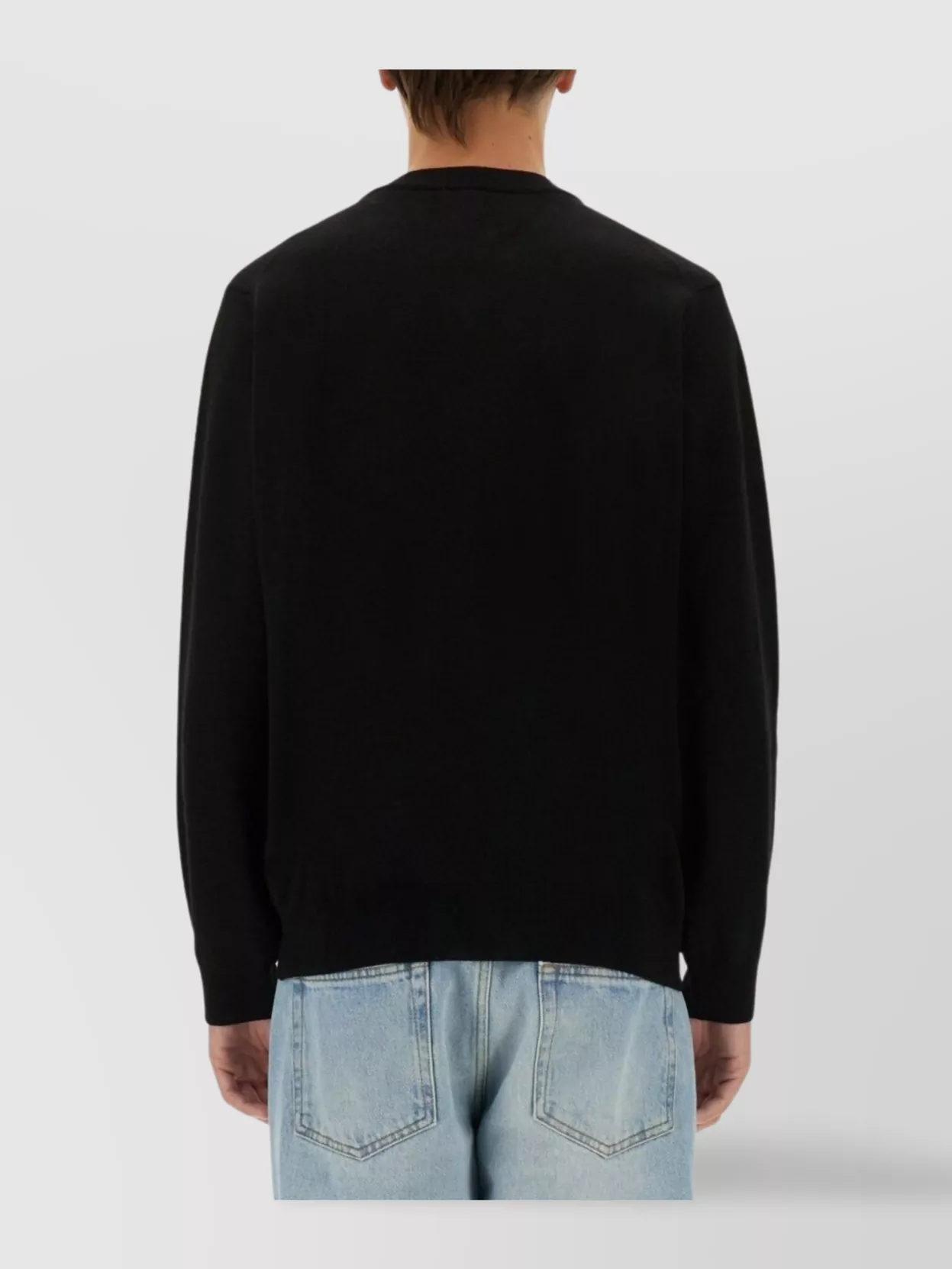Lacoste Logo Knit Sweater V-Neck