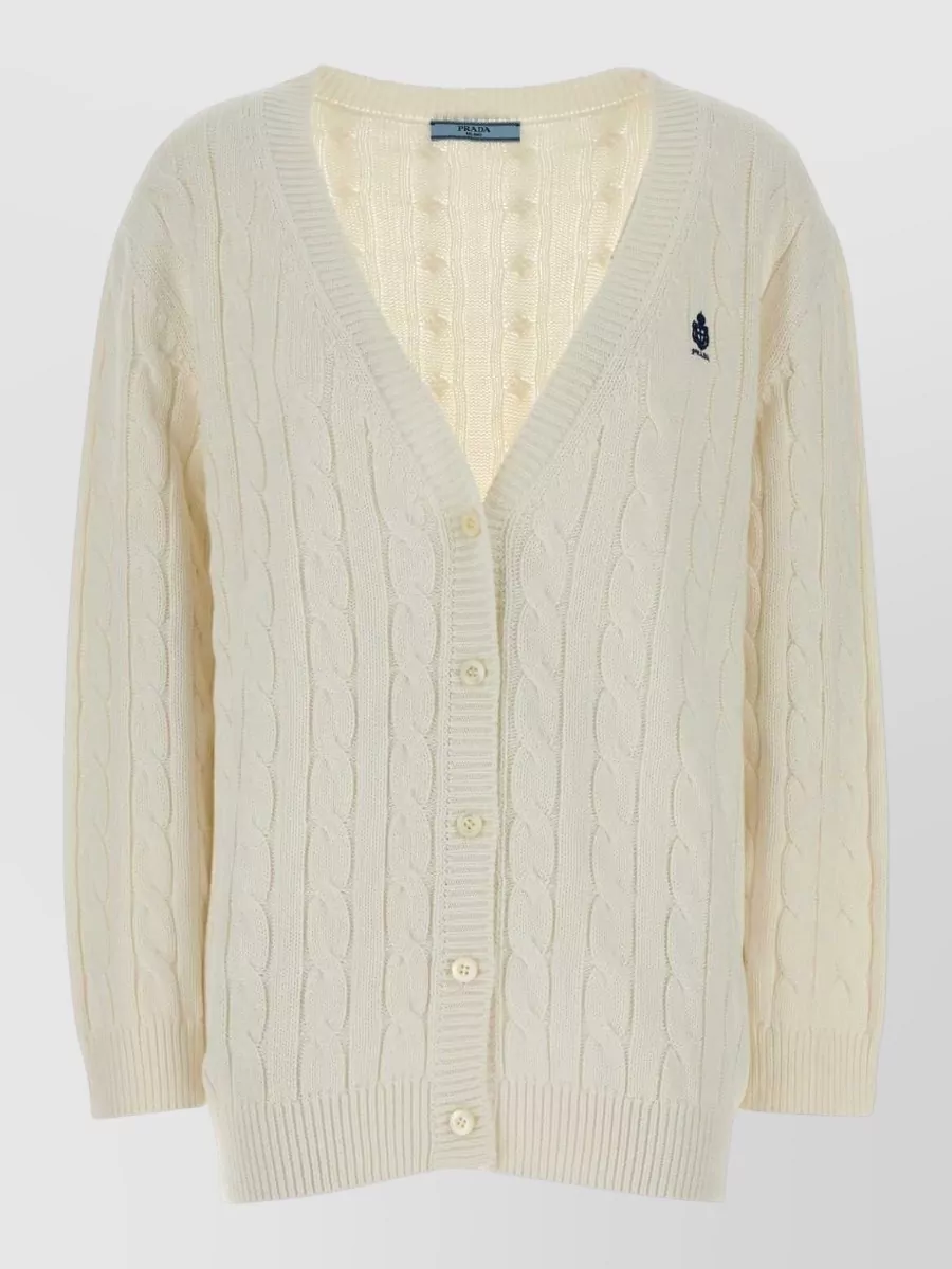 Prada cotton cardigan