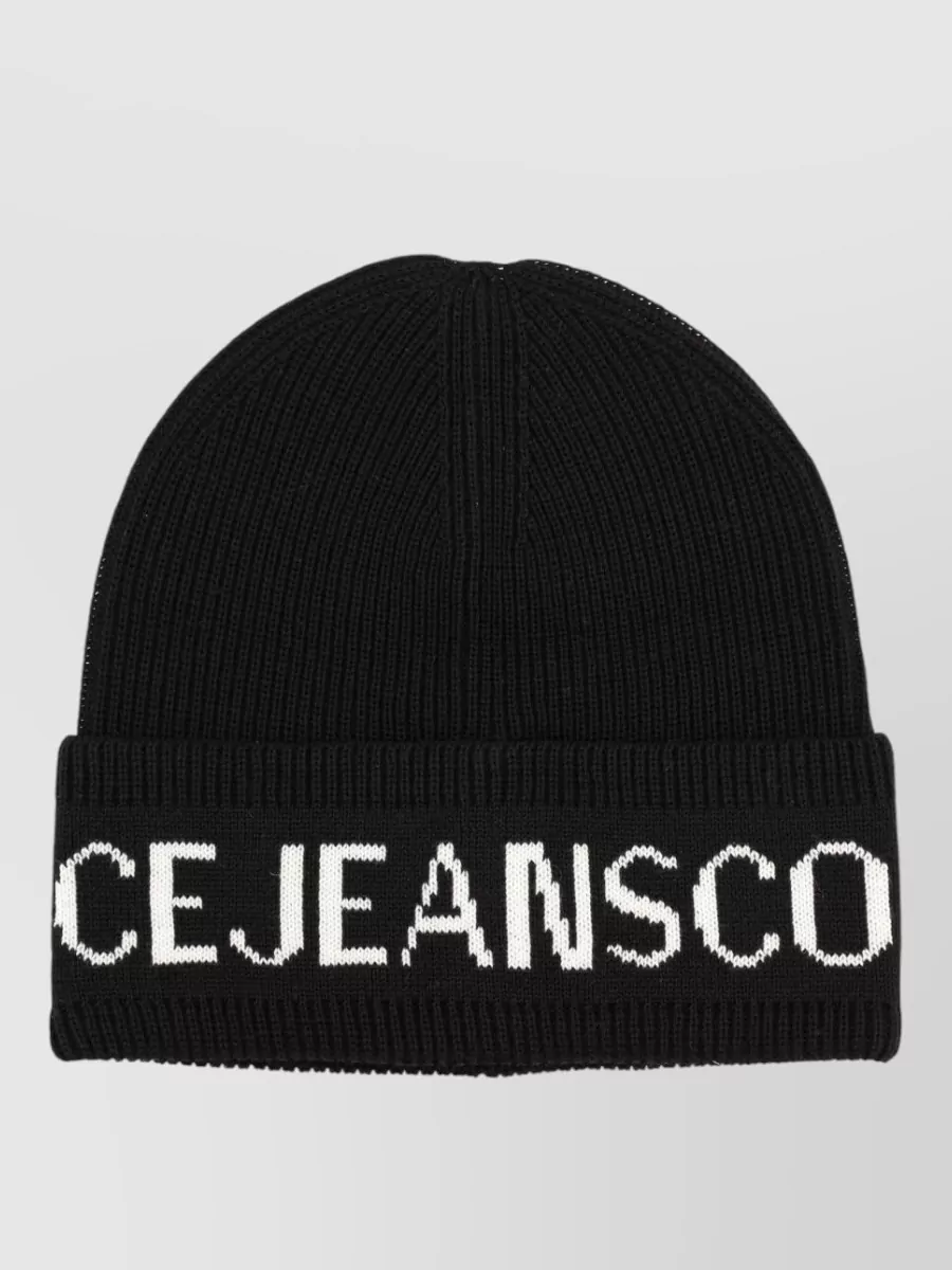 Versace Jeans Couture wool beanie
