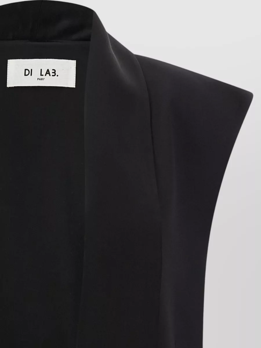 Di.la3 Pari' Viscose Tuxedo Vest