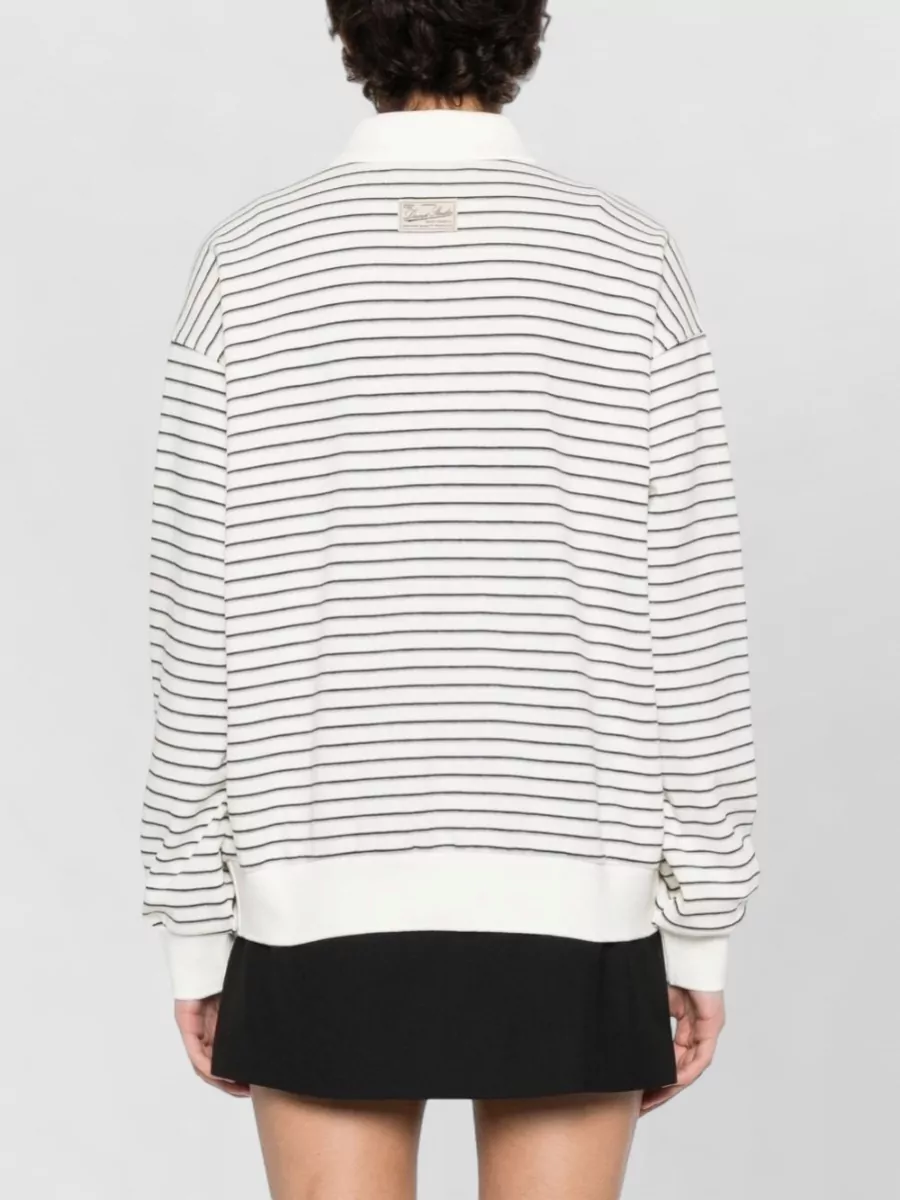 Dunst Striped Cotton Polo Shirt