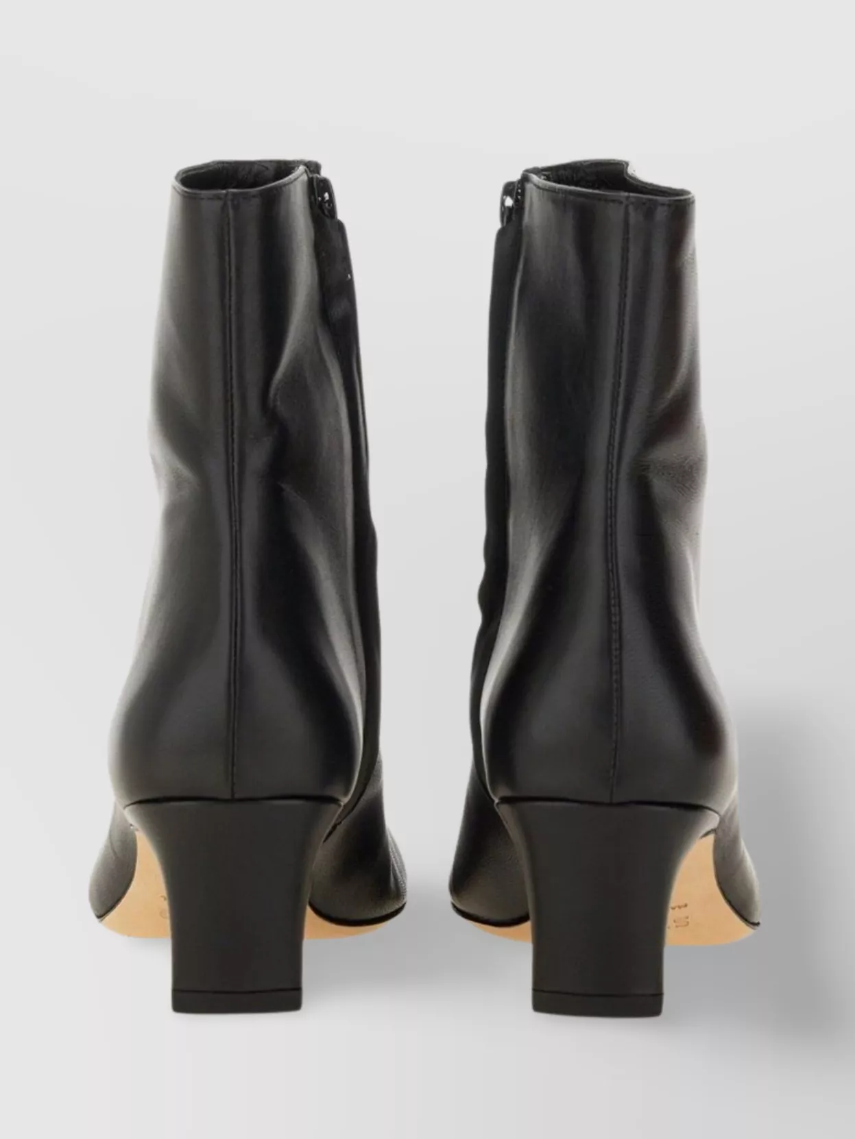 Staud "wally" Pointed Toe Ankle Length Kitten Heel