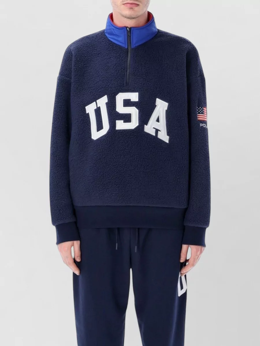 Polo Ralph Lauren Fleece half zip sweatshirt