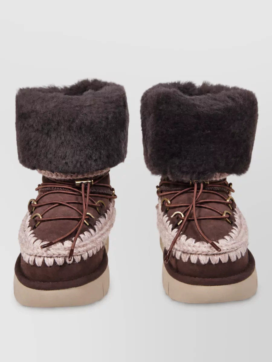 Mou suede slippers