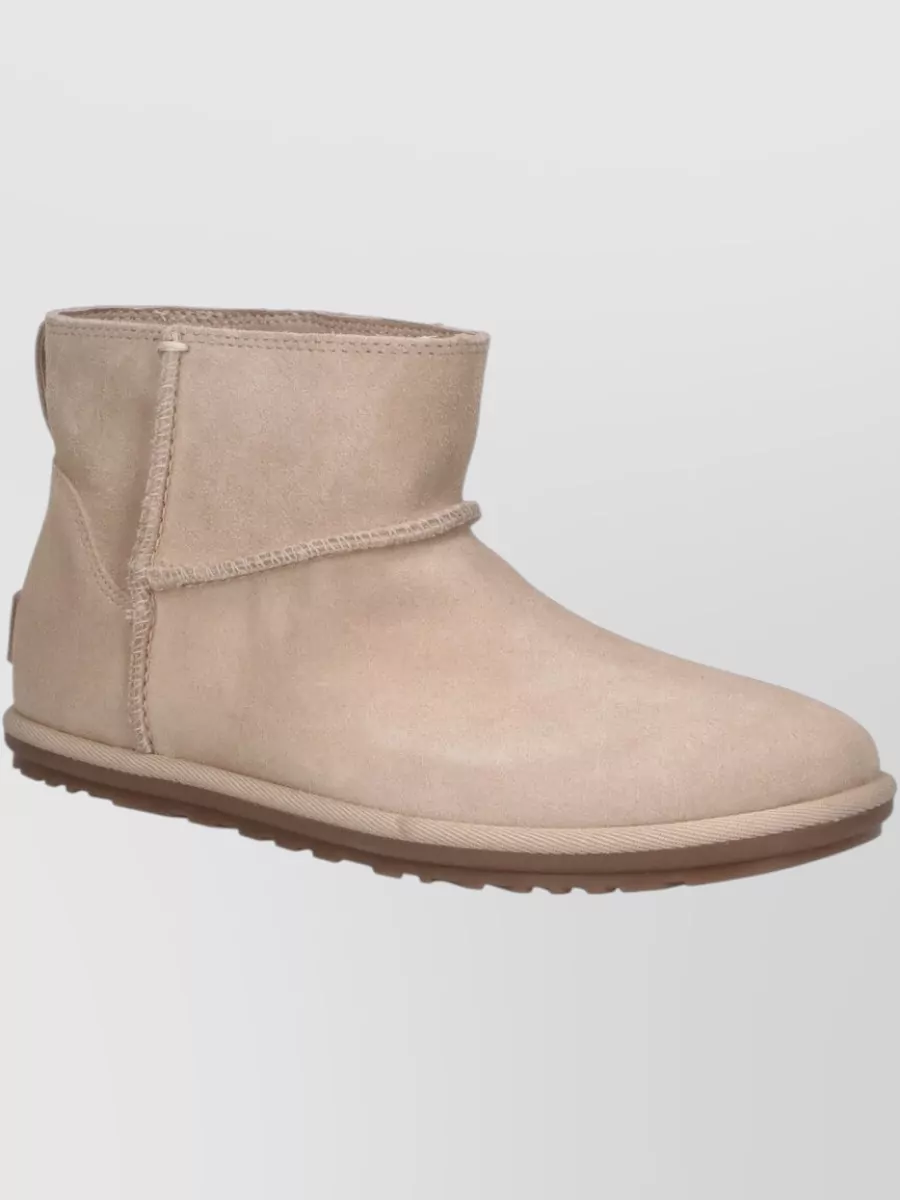 Ugg Leather Ankle Boots