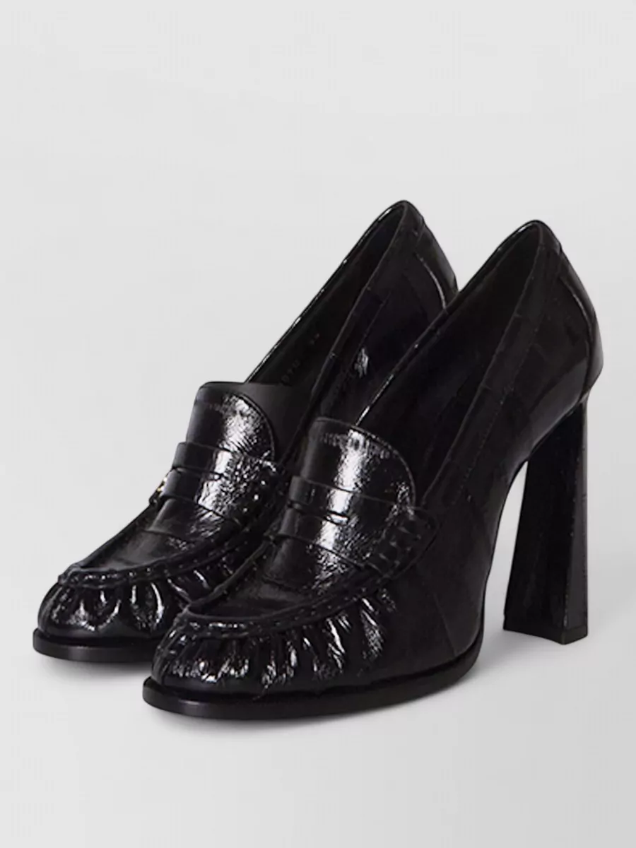 Saint Laurent Eel Leather Pumps