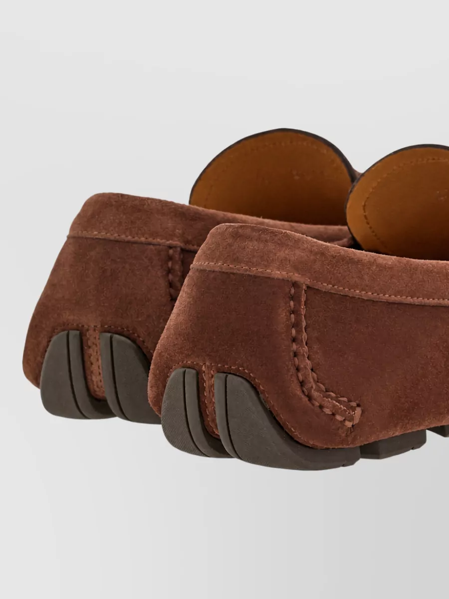 Ferragamo Leather Loafers
