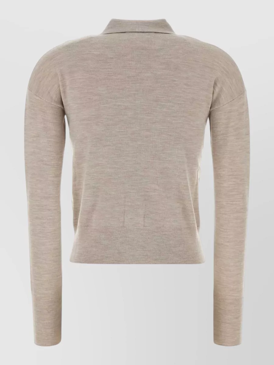 Max Mara Medeola Stretch Wool Blend Knit Cardigan