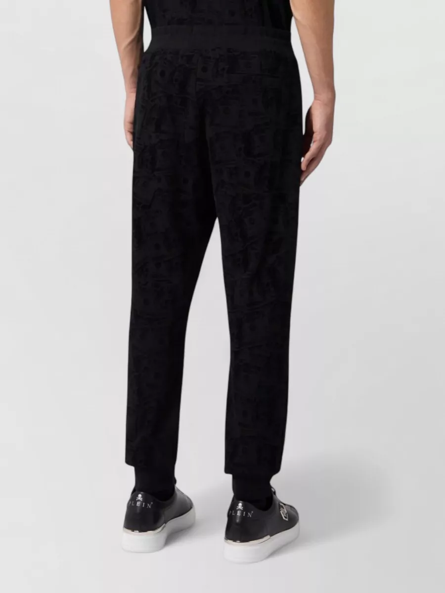 Philipp Plein Printed Cotton Track Pants