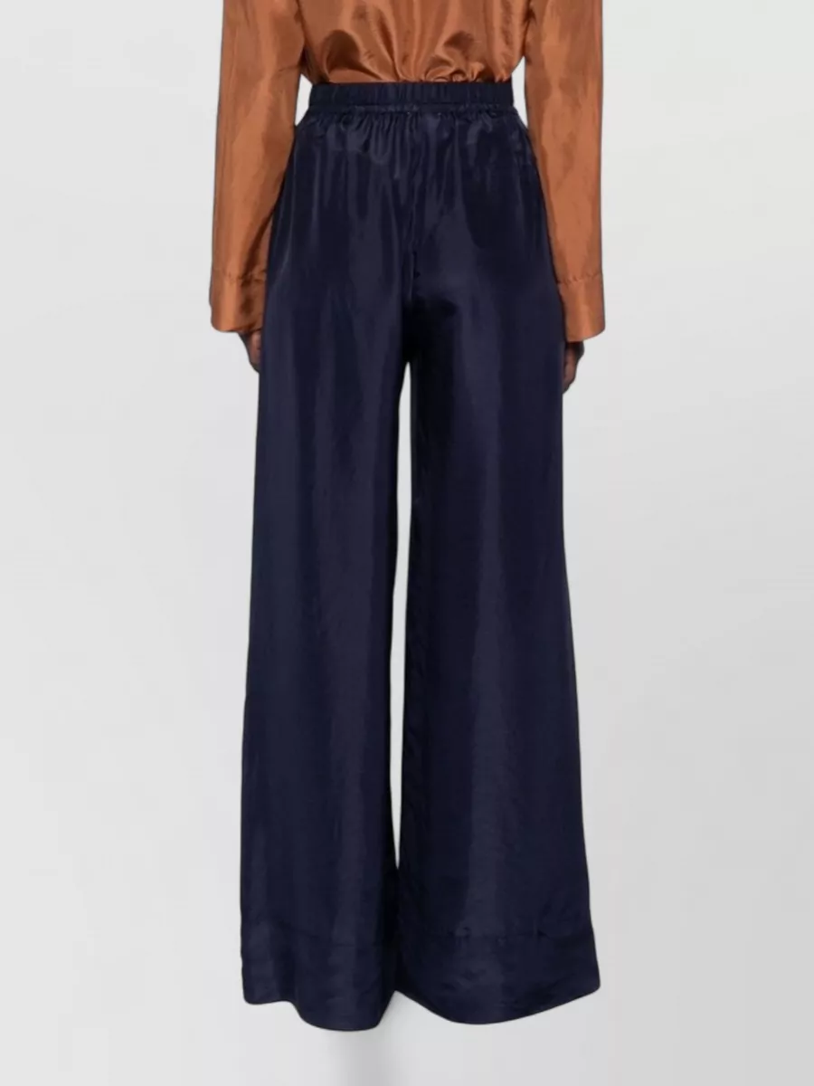Forte Forte Silk Wide-Leg Trousers