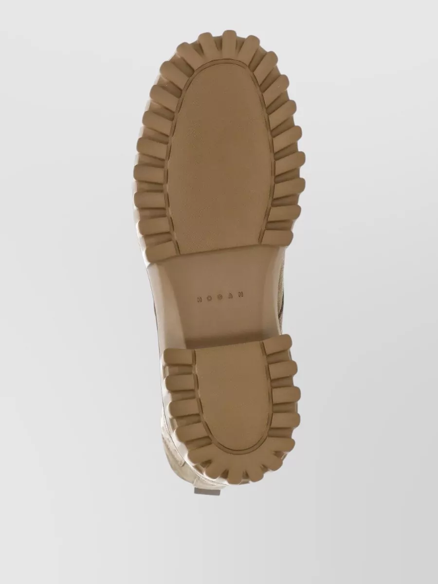 Hogan Leather Ankle Boots