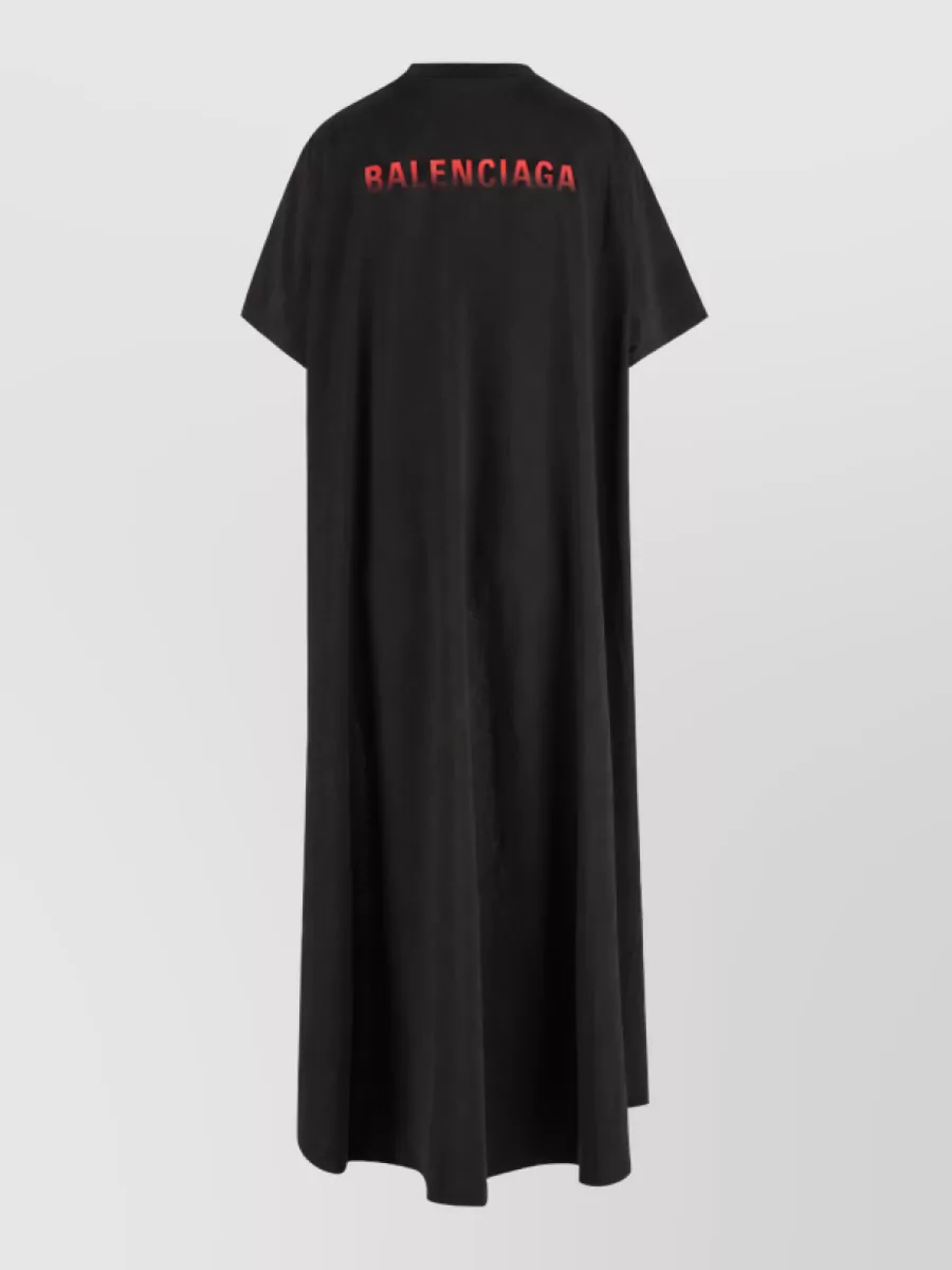 Balenciaga Cotton Printed Short Sleeve T Shirt