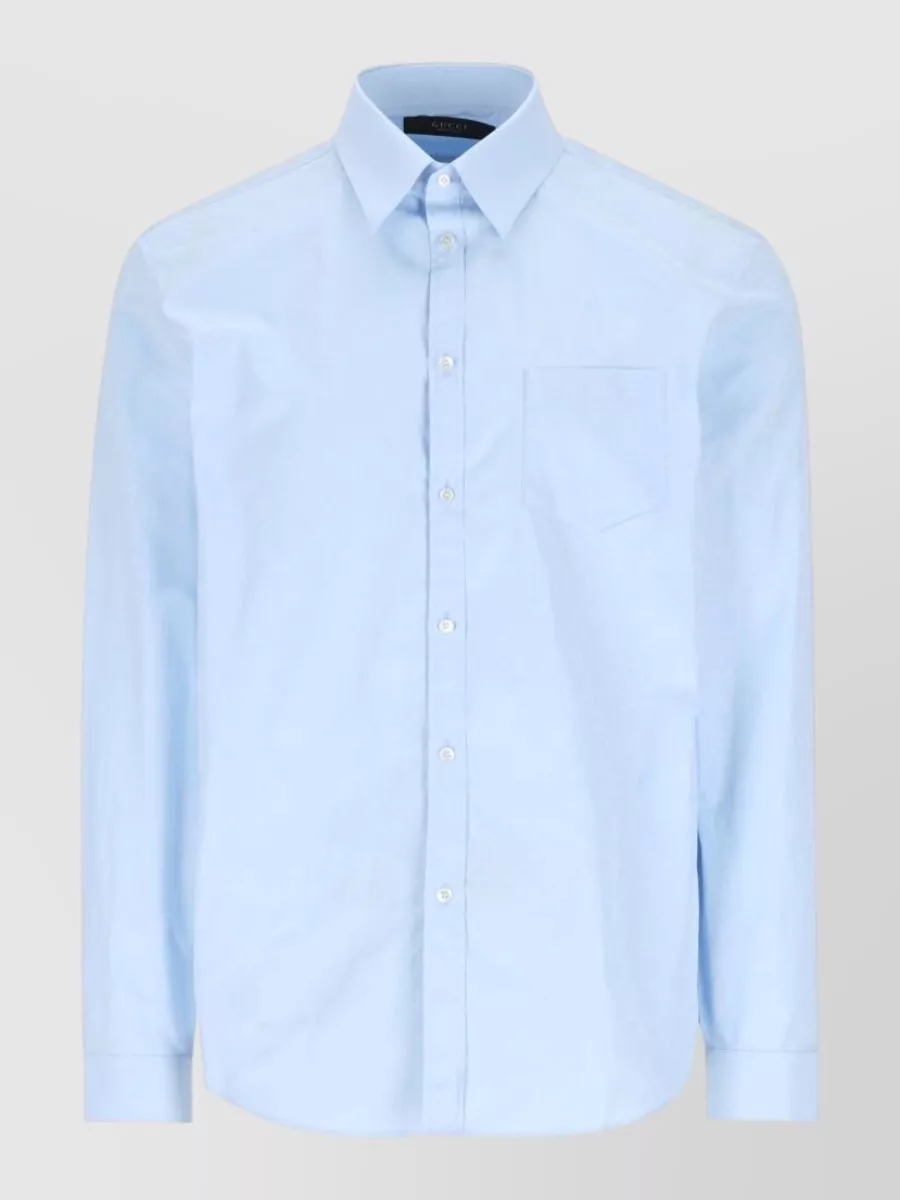 Gucci Cotton gg poplin shirt