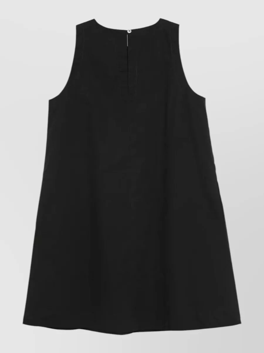 Roberto Collina Cotton A-Line Mini Dress