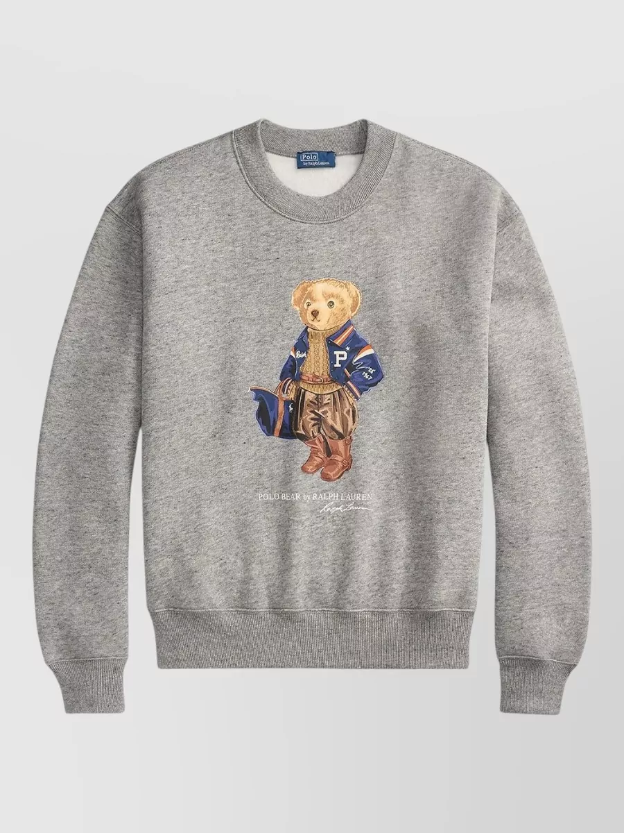 Polo Ralph Lauren cotton-blend relaxed-fit fleece sweatshirt