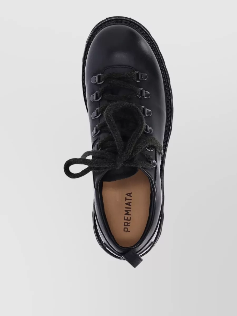 Premiata Leather Lace-Up Shoes