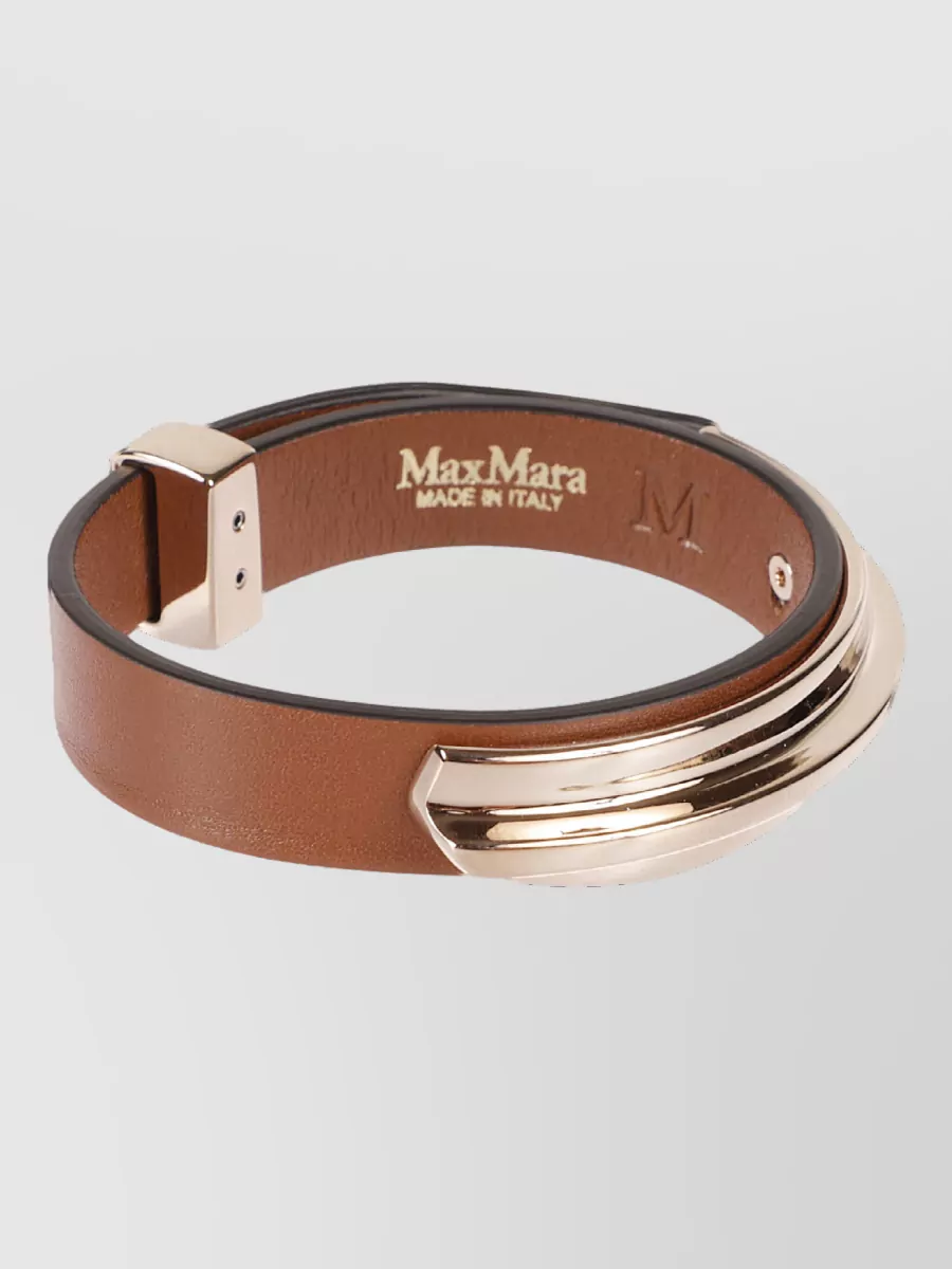 Max Mara metal bracelet