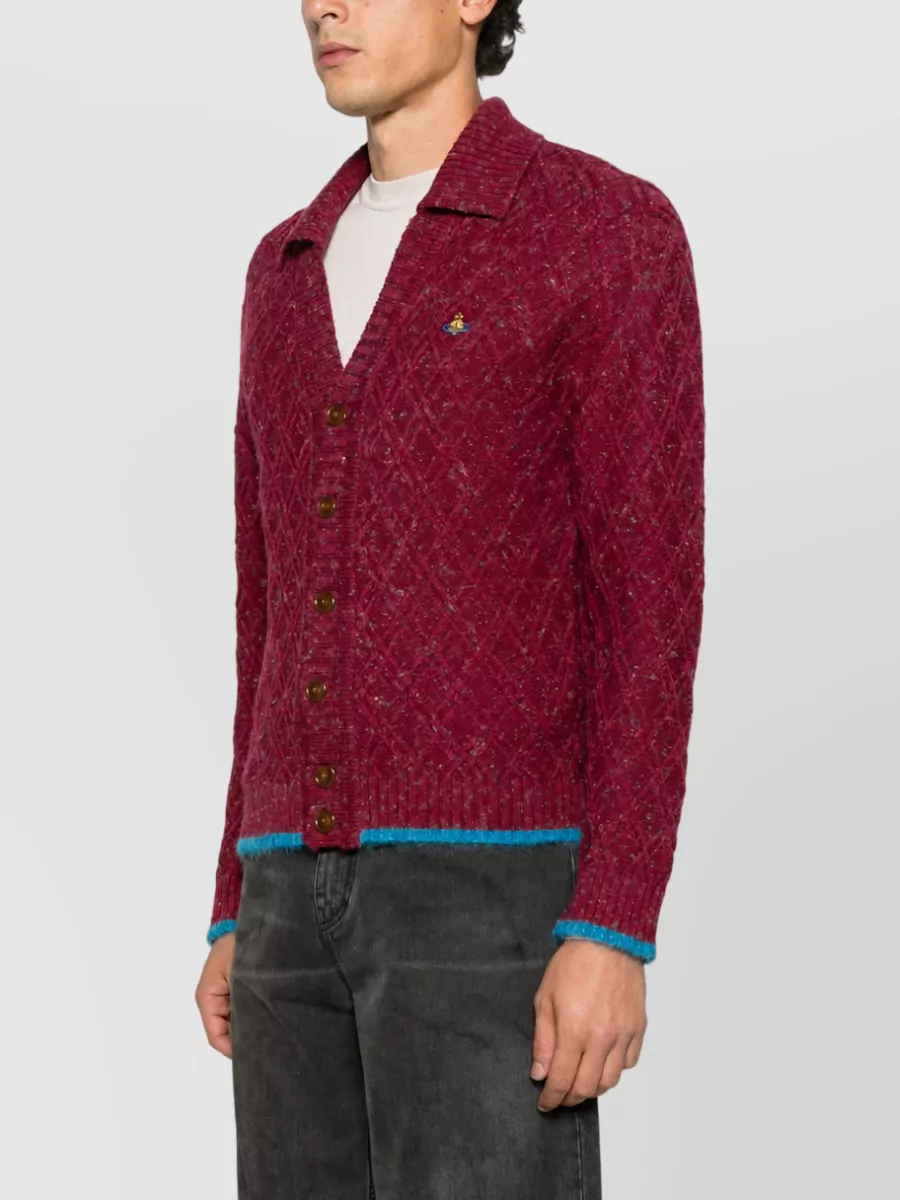 Vivienne Westwood Wool Low Top Cardigan